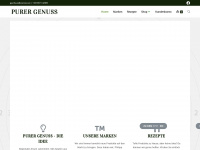 purer-genuss.at Webseite Vorschau