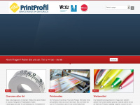 printprofil.de Webseite Vorschau