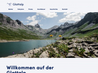 glattalp.ch Webseite Vorschau