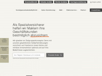 markel-insurance.at Webseite Vorschau