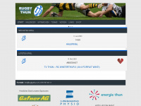 rugbythun.ch Webseite Vorschau