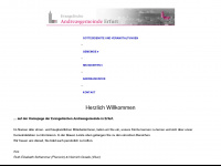 andreasgemeinde.wordpress.com Webseite Vorschau