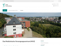 mvz-frankenberg.de Webseite Vorschau
