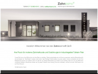 zahnissimo.info Webseite Vorschau