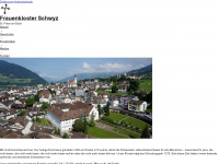 frauenkloster-schwyz.ch Webseite Vorschau