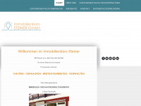 steiner-immobilien.jimdo.com Webseite Vorschau