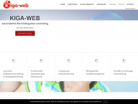 kigaweb.at Webseite Vorschau
