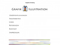 grafikillustration.com Webseite Vorschau