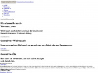 klosterweihrauch-versand.com Webseite Vorschau