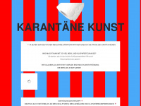 karantaenekunst.org Webseite Vorschau