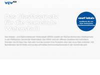 wew-glasfaser.ch Webseite Vorschau
