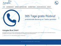 autoglasblue.ch Webseite Vorschau