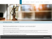 juristen-ms.de Webseite Vorschau