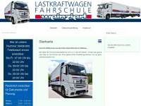 lastkraftwagen-fahrschule.de Webseite Vorschau