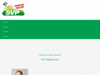 svp-mittelbuenden.ch Webseite Vorschau