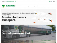 nord-truck.com Webseite Vorschau