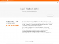 patfor.de Webseite Vorschau