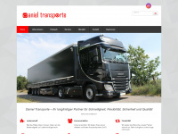 daniel-transporte.com Webseite Vorschau