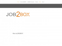 job2box.de Webseite Vorschau
