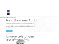 metallbauaurich.de Webseite Vorschau