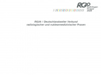 rg20.org Webseite Vorschau