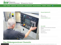 bsw-bildungszentrum-chemnitz.de Webseite Vorschau