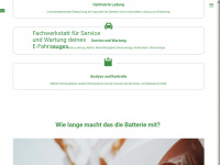 elektro-hybrid-service.at Webseite Vorschau