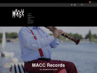 macc-records.com Webseite Vorschau