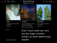 architekturinstitut.com Webseite Vorschau