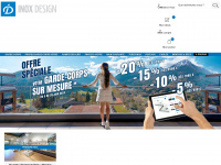 inoxdesign.fr Webseite Vorschau
