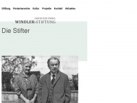 windler-stiftung.ch Webseite Vorschau