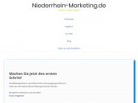 niederrhein-marketing.de Webseite Vorschau