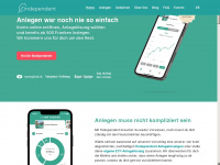 findependent.ch Webseite Vorschau