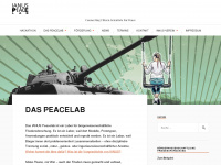 ianus-peacelab.de Webseite Vorschau