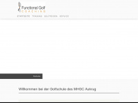 functionalgolf.de Webseite Vorschau