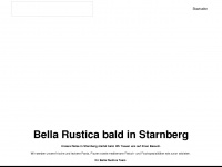 bella-rustica.de Webseite Vorschau