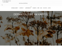 dermatologie-am-kapitol.de Webseite Vorschau