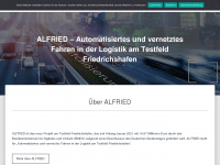 alfried.net Webseite Vorschau