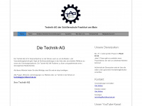 technik-ag.org Webseite Vorschau