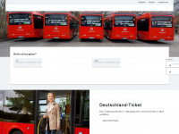 dbregiobus-nord.de Webseite Vorschau
