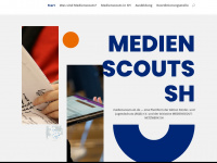 medienscouts-sh.de Webseite Vorschau