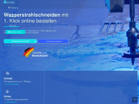 wasserstrahlschneiden-online24.de Webseite Vorschau