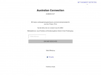 australian-connection.com Webseite Vorschau
