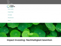 impactinvestings.de Webseite Vorschau