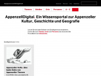 appenzelldigital.ch Webseite Vorschau