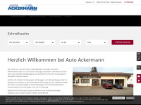 auto-ackermann.com Webseite Vorschau