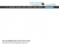 auto-exclusiv.com Webseite Vorschau