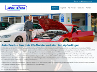 auto-frank.de Webseite Vorschau