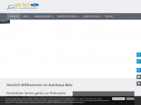 autohaus-betz.de Webseite Vorschau