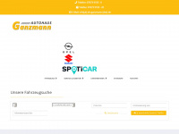 autohaus-ganzmann.de Webseite Vorschau